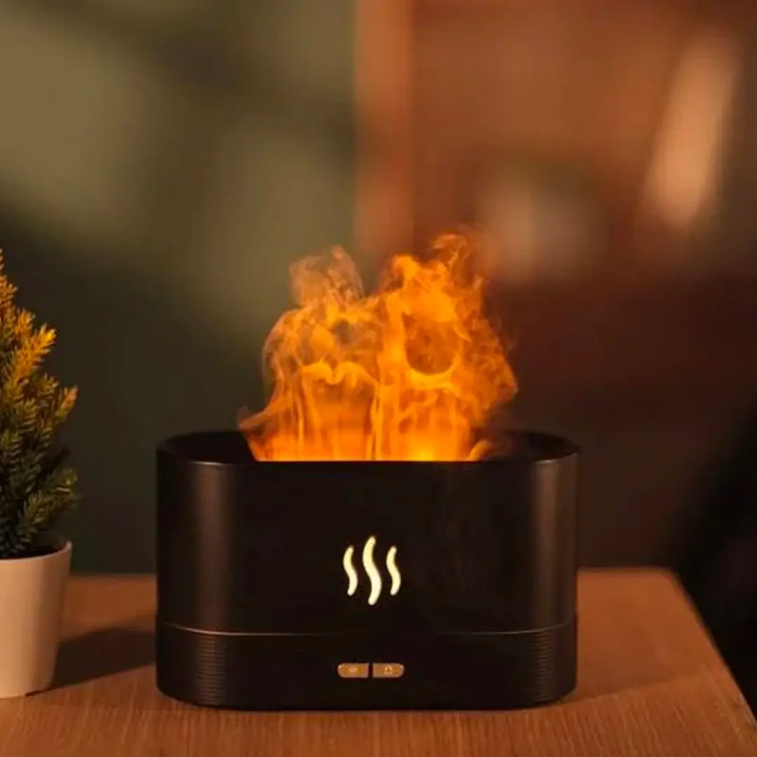 flame humidifier lamp