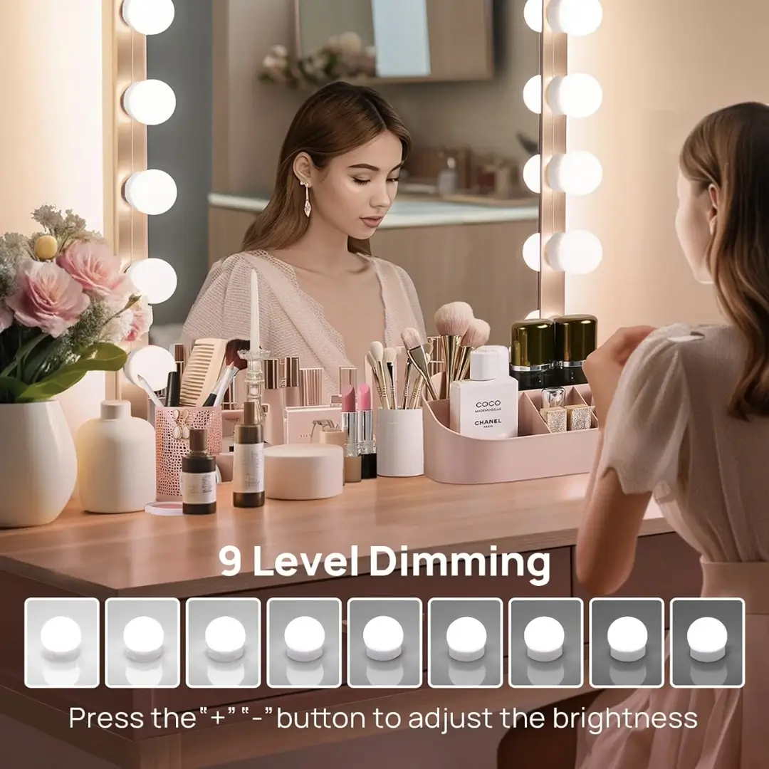 vanity mirror with lights​